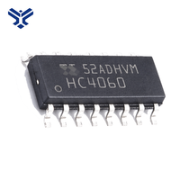 SN74HC4060DR 74HC4060 Compteur d'ondes binaires à 14 étages avec oscillateur SOIC-16 SOP16 SMD HC4060 Puce de diviseur logique en stock