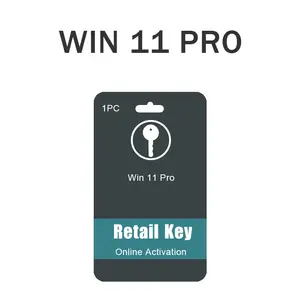 Genuine Win 11 Pro oem Activation Key 100% online Win 11 Sticker Key Win 11 Digital Key send by ali chat page 12Months Warranty