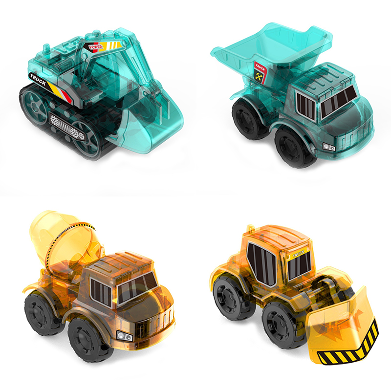 Хит продаж, бульдозер из поликарбоната, автомобиль со стержнем, Обучающие игрушки, научная техника, самодельные игрушки на солнечной батарее для детей