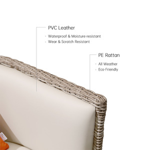 Sigarten Ready to Ship Ukca Ce Certificate Outdoor <b>Patio</b> Garden Furniture Rattan <b>Set</b> with Fire Pit Oxford Outdoor <b>Patio</b> - Product Image 6