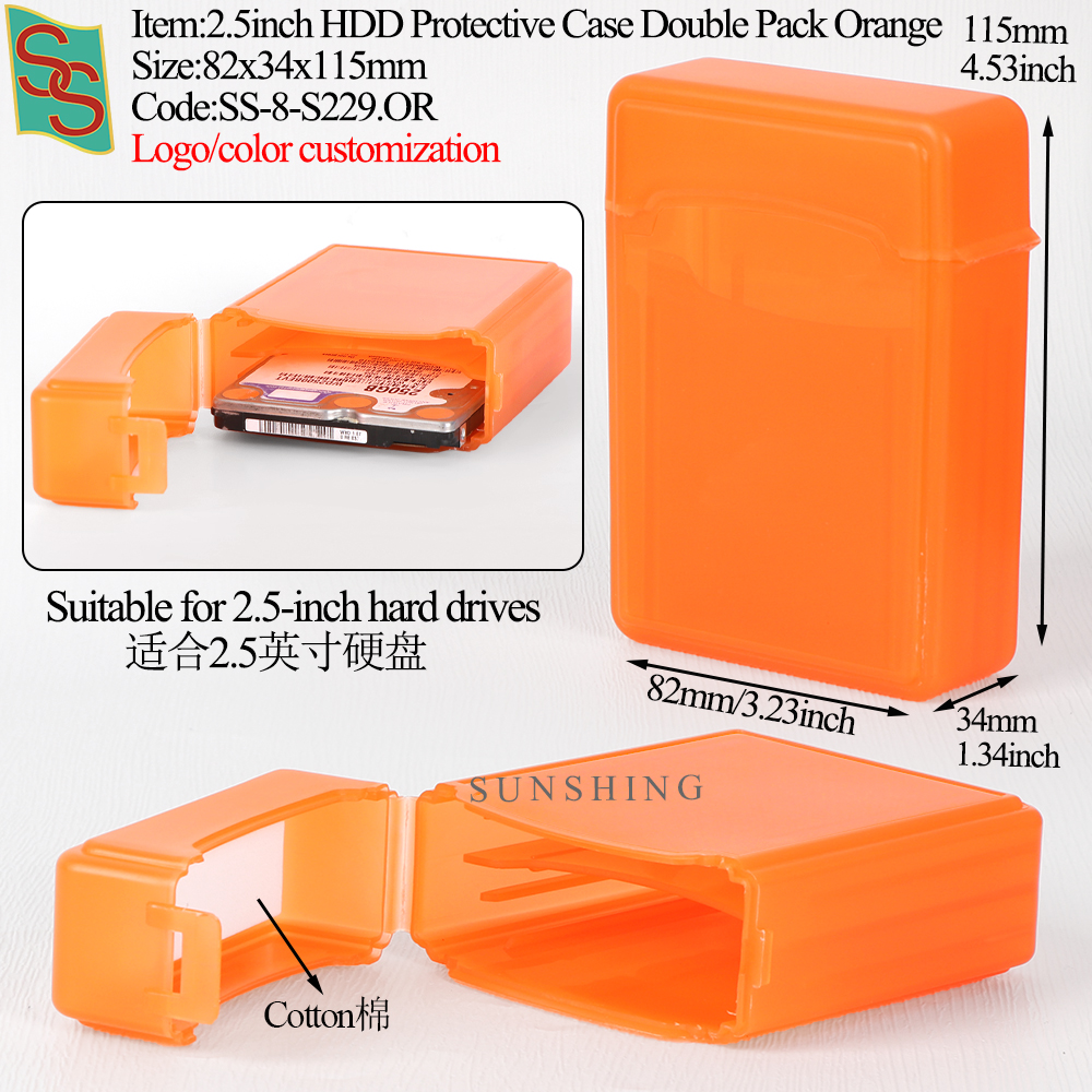 S229&nbsp;:&nbsp;2,5 pouces Orange