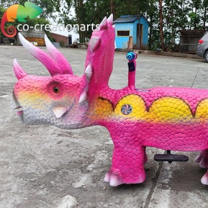 Dinosaurio Eléctrico Caminante de Dibujos Animados para Parques de Atracciones - Product Image 5