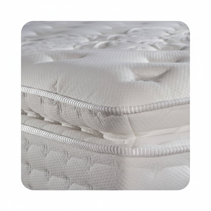 Matelas avec oreillers intégrés, emballés sous film scellé, coussinets de ressorts, couverture supérieure en filet de 10 cm, matelas - Product Image 1