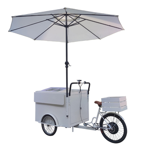 Mobile Ice Cream Cart for Outdoor Ice Cream Display Container <b>Freezer</b> - Product Image 4