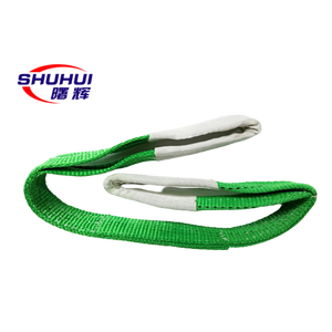 Élingue <span class=keywords><strong>de</strong></span> sécurité 1T <span class=keywords><strong>double</strong></span> pli polyester sangle élingue - Product Image 3