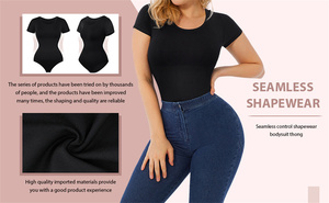 <span class=keywords><strong>Tuta</strong></span> da <span class=keywords><strong>donna</strong></span> senza cuciture lavorata a maglia snellente body da allenamento a compressione elastica Casual completo estivo in taglia XS - Product Image 4