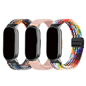 Nuovo Cinturino in Nylon per <span class=keywords><strong>Xiaomi</strong></span> Watch <span class=keywords><strong>10</strong></span>, Cinturino Magnetico Elastico Intrecciato per Smartwatch <span class=keywords><strong>Xiaomi</strong></span> <span class=keywords><strong>Mi</strong></span> Band <span class=keywords><strong>10</strong></span> 9 8 - Product Image 1