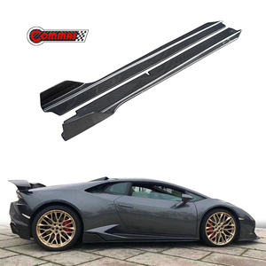 New Arrival Dry Carbon Fiber Vors Style Car Side Skirts for Lamborghini Huracan LP610 Side Skirts Auto Body Part - Product Image 1