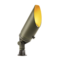 Entrepôt USA LT2103 Luminaire directionnel basse tension en laiton massif répertorié ETL pour paysage en finition laiton antique