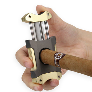 Cortador de Cigarros de Acero Inoxidable de Lujo para Mesa, Seguro para Niños, con Logotipo Personalizado, Venta al Por Mayor a Precio Económico - Product Image 2