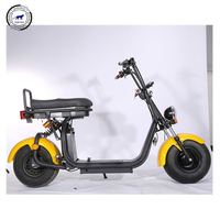 Scooter Eléctrico Citycoco 2022 LEON Potente de Alta Velocidad con Batería de Litio de 1000W, Motocicleta Eléctrica, Scooter, Bicicleta Eléctrica