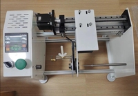 Machine à extensions capillaires, machine à enroulement automatique sans tête pliable avec commande HMI pour extensions capillaires en fil de cristal