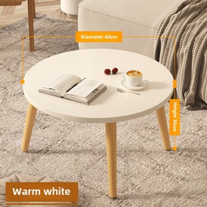 Modern Small Size Coffee <strong>Table</strong> Wooden Internet Celebrity Bedside <strong>Table</strong> Simple Creative Design for Home Balcony <strong>Mini</strong> Sofa <strong>Side</strong> - Product Image 6