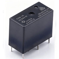 Relais de puissance G5Q-14 DC24 Original 24V, un jeu de commutation : 1C (SPDT-à commutation), traversant, 20x10mm, plus de 2 ampères, RoHS