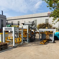 Máquina Automática Hidráulica para Fabricar Bloques de Hormigón QT6-15, para Producción de Bloques Huecos, Ladrillos Sólidos y Adoquines Entrabados