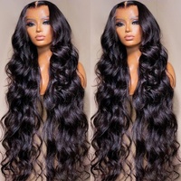 Peluca de Cabello Humano Brasileño con Ondas Naturales y Cierre de Encaje HD al por Mayor en Alibaba.com, Pelucas Originales de Cabello Humano con Frente de Encaje Brasileño