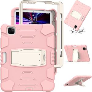 Étui rose coloré de haute qualité <span class=keywords><strong>avec</strong></span> étui pour tablette porte-stylo pour <span class=keywords><strong>ipad</strong></span> Pro 11 /<span class=keywords><strong>Air</strong></span> <span class=keywords><strong>4</strong></span> 10.9 pouces 2021/2020/2018 - Product Image 3