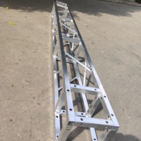 Support d'affichage en aluminium sans outil, structure carrée à connexion par boulons, assemblage rapide pour salon professionnel, vitrine de magasin