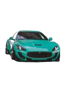 Pour kit large-body <span class=keywords><strong>Maserati</strong></span> GT Gran Turismo mises à niveau capot de spoiler de diffuseur de lèvre avant de style LB avec corps large - Product Image 1