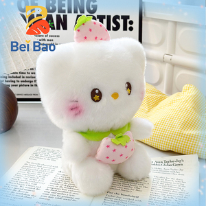 Peluche Gatto Anime Carino all'Ingrosso, Nuovo Stile 2026, Bambola di Peluche Morbida da 8 Pollici, per Macchine Artiglio, MOQ Basso per Ragazze - Product Image 4