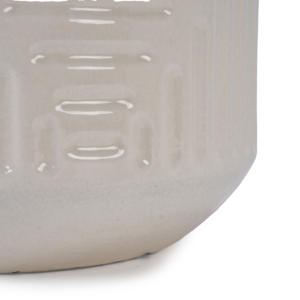 Mdj Ceramic Flower <b>Pot</b> 16.14in D X 14.37in H Round Glazed Modern Style <b>Indoor</b> Outdoor Planter For Home Garden - Product Image 6