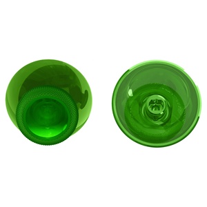 Kit de Reparación de Joysticks Personalizados EXtremeRate Transparentes Verdes, Palancas de Mando Analógicas de Repuesto para el Control de Xbox Series X S - Product Image 3