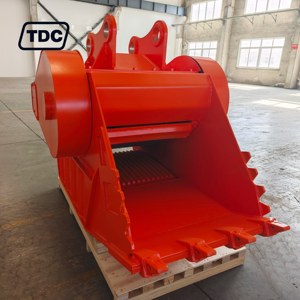 Broyeur de seau de broyeur de pierre de vente de <span class=keywords><strong>prix</strong></span> usine de TDC pour le seau de broyeur d'excavatrice - Product Image 3