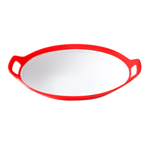 Plato de melamina con doble asa, plato comercial <span class=keywords><strong>para</strong></span> <span class=keywords><strong>restaurante</strong></span>, hotel y bandejas <span class=keywords><strong>para</strong></span> servir fideos salteados - Product Image 3