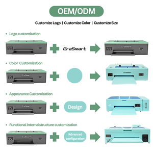 เครื่องพิมพ์ Erasmart 30 ซม. เครื่องพิมพ์มินิแบบถ่ายโอนความร้อน DTF เครื่องพิมพ์ดิจิทัล A3 1390 XP600 เครื่องพิมพ์อิงค์เจ็ท DTF สำหรับเสื้อยืด - Product Image 2