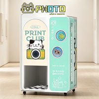 Machine Photobooth Professionnelle à Impression Instantanée avec Support Après-Vente, Compatible iPad et Appareil Photo Reflex, Modèle Selfie Pod, Produit Phare Mondial