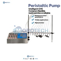 Haute qualité 6 buses pompe péristaltique liquide Machine de remplissage distributeur automatique liquide boisson eau lait jus