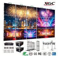 Pantalla LED P2.976 de Alquiler, 8K HDR, IP65, Impermeable, para Interiores y Exteriores, Video Wall, Escenario XR, Iglesia Virtual, Pantalla para Conciertos