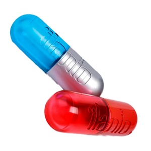 Prototipos Rápidos de PMMA Acrílico PC en Color Rojo Brillante, Mecanizado CNC, Modelo Médico de Píldora - Product Image 1