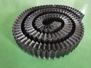 सीएनसी रास्ता कवर अनुकूलित Accordion कवर तह प्रकार रबर धौंकनी धूल कवर - Product Image 3