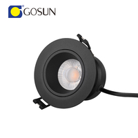 Lumières d'urgence de petite taille 88*H65mm, panneau lumineux 10W, spot anti-éblouissement, éclairage encastré LED, projecteur