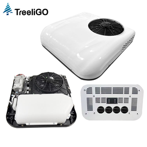 Acondicionado 12V <b>Battery</b> AC System Cabin 12v <b>24v</b> Car Rooftop Integrated Parking Truck air Conditioner - Product Image 2