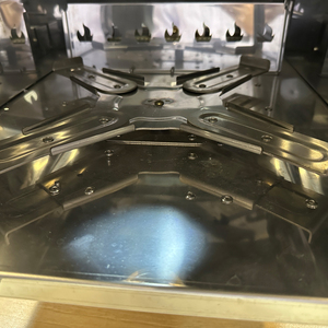 12 inch trong nhà Countertop gas Lò nướng bánh <span class=keywords><strong>Pizza</strong></span> 800 độ thép xây dựng đá nướng bánh <span class=keywords><strong>pizza</strong></span> mạ kẽm để sử dụng nhà - Product Image 2