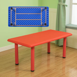 Nhà Máy Bán Hàng Trực Tiếp Giá Rẻ Dày Nhựa Đầy Màu Sắc Nhà Mẫu Giáo Trẻ Em Của Nghiên Cứu Bàn Đồ Chơi Bảng Thiết Lập - Product Image 2