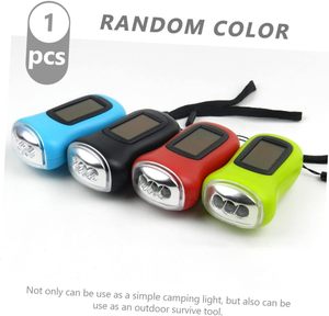 Hand Crank Generator 3 <b>LED</b> Small Torch <b>Light</b> for Kids Camping Outdoor Survival Portable Dynamo Earthquake Flashlight Solar - Product Image 5