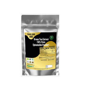 Polvo de polifenoles de extracto de hoja de té verde 98% de alta calidad Ingredientes naturales Varios beneficios para la salud Wild Direct India - Product Image 1