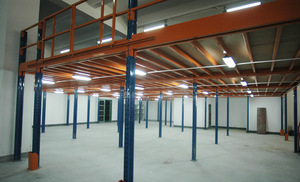 Nhiệm Vụ Nặng Nề Kệ Công Nghiệp Sử Dụng Kho Lưu Trữ Đa Lớp Thép Làm Việc Nền Tảng Trung Quốc Giá Thấp Tầng Lửng Nền Tảng - Product Image 5