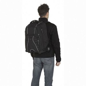 Free Sample BSCI Oxford Suitcase Computer <b>Backpack</b> <b>Adults</b> Waterproof Rolling College Large Laptop <b>Backpack</b> Nylon 36-55L <b>Wheels</b> - Product Image 5