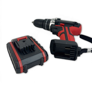 สว่านกระแทก 10 มม. หัวจับดอกสว่านแบบไม่ใช้กุญแจ ความเร็วสองระดับ ใช้แบตเตอรี่ ชุดเครื่องมือ DIY แบบย้อนกลับได้ - Product Image 5