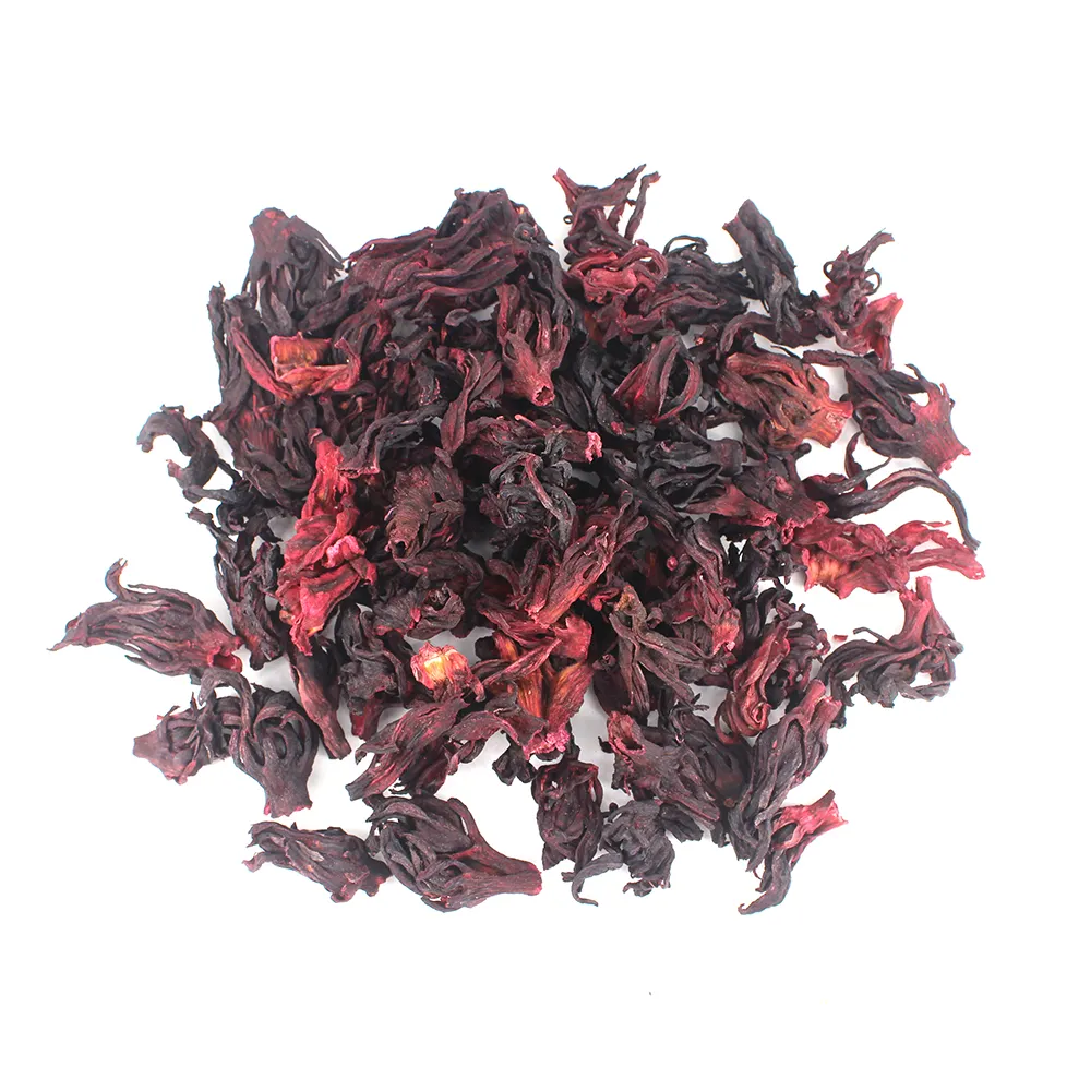 Wholesale Price Dry Red Roselle Hibiscus Flower Tea Organic Dried Hibiscus Petals Herbal Tea Good Price Dried Hibiscus Flowers