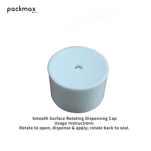 Twist-to-Open Dispensing <b>Plastic</b> Cap – 24/410 Screw Closure for Cosmetic Tubes, PE/PET <b>Containers</b>, Customizable - Product Image 6