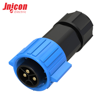 Connecteur M19 9 broches assemblé, étanche IP67, plaqué or, mâle et femelle, pour système d'énergie solaire et usage industriel