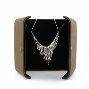 Boîte à bijoux haut de gamme à double porte, boîte d'emballage pour bijoux de mariage, boîte à bijoux de luxe exquise - Product Image 2