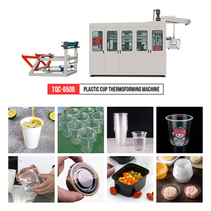 Disposable <strong>Plastic</strong> Thermoforming <strong>Machine</strong> <strong>Plastic</strong> Tea <strong>Cup</strong> Making <strong>Machine</strong> - Product Image 5