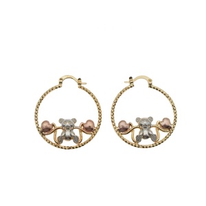 <span class=keywords><strong>Pendientes</strong></span> <span class=keywords><strong>de</strong></span> oso <span class=keywords><strong>de</strong></span> peluche para niñas, aretes <span class=keywords><strong>de</strong></span> aro <span class=keywords><strong>de</strong></span> <span class=keywords><strong>oro</strong></span> <span class=keywords><strong>de</strong></span> 14k con diseño personalizado - Product Image 1