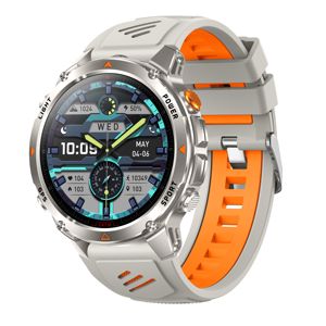 Reloj Inteligente DF HT37 con GPS, Linterna LED, Pantalla AMOLED HD de 2.01'', Llamadas por Bluetooth, Monitor de Oxígeno en Sangre, Frecuencia Cardíaca, Resistente al Agua, Deportivo, BLE5.3 - Product Image 5